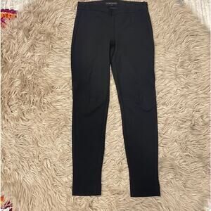 Theory Black Crepe Pants Size 4 Tailored Straight Leg